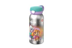 Botella Infantil Acero Inox tapa abatible 600 ml Paw Patrol Girls Mepal