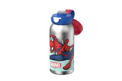 Botella Infantil Acero Inox tapa abatible 600 ml Spiderman Mepal