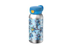 Botella Infantil Acero Inox tapa abatible 600 ml Stitch Mepal