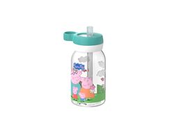 Botella Infantil Campus pajita 450 ml Peppa Pig Mepal