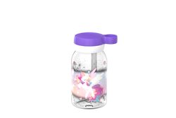 Botella Infantil Campus pajita 450 ml Unicorn Glow Mepal