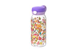 Botella Infantil Campus tapa abatible 600 ml Food Fest Mepal