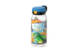 Botella Infantil Campus tapa abatible 600 ml Hot Wheels Mepal