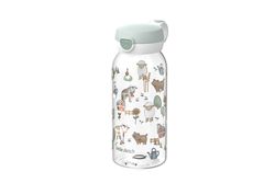 Botella Infantil Campus tapa abatible 600 ml Little Farm Mepal