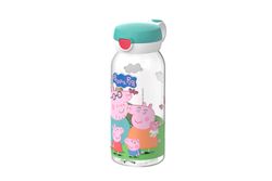 Botella Infantil Campus tapa abatible 600 ml Peppa Pig Mepal