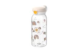Botella Infantil Campus tapa abatible 600 ml Sunshine & Rainbow Mepal