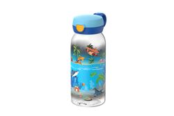 Botella Infantil Campus tapa abatible 600 ml Tropical Ocean Mepal