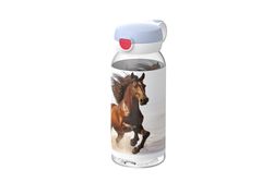 Botella Infantil Campus tapa abatible 600 ml Wild Horse Mepal