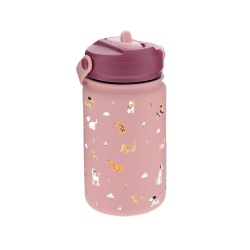 Botella Infantil Térmica 330 ml Chic Paws Make-Up con Adaptador Infantil Creative Story
