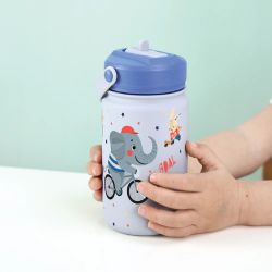 Botella Infantil Térmica 330 ml Cycling Shadow con Adaptador Infantil Creative Story