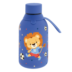 Botella Infantil Térmica 350 ml Fútbol Azul Mazarine Creative Story