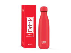 Botella Térmica 500 ml rojo I-Total