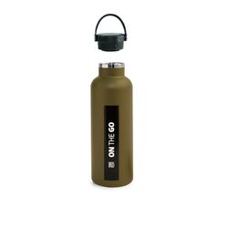 Botella térmica 750 ml oliva otoño on the go Iris