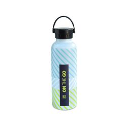 Botella térmica 750 ml turquesa fluor print on the go Iris