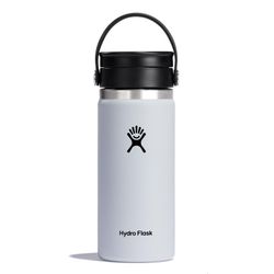 Botella térmica ancha con tapa para sorbos 0,50 l white Hydroflask