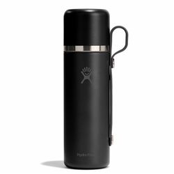 Botella térmica con taza y apertura fácil 0,83 l black Hydroflask