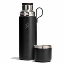 Botella térmica con taza y apertura fácil 0,83 l black Hydroflask