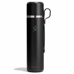 Botella térmica con taza y apertura fácil 1 l black Hydroflask