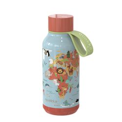 Botella Termica Infantil Con Correa Mapa 33 cl Quokka