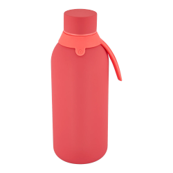 Botella Térmica Lisa 500 ml Coral Rojo Interior Cerámico con 2 Tapones Creative Story