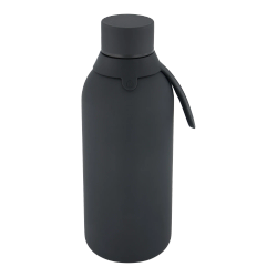 Botella Térmica Lisa 750 ml Negra Interior Cerámico con 2 Tapones Creative Story