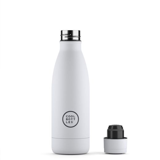 Botella térmica Mono White 350 ml Cool Bottles
