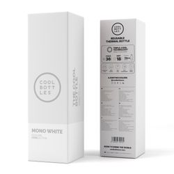 Botella térmica Mono White 750 ml Cool Bottles