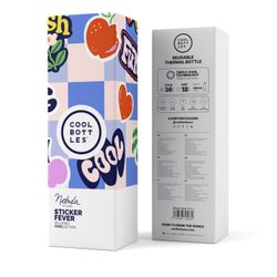 Botella térmica Nebula Sticker Fever 500 ml Cool Bottles
