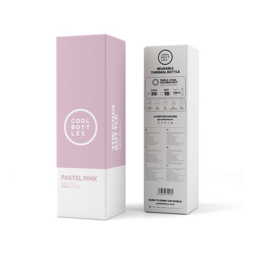 Botella térmica Pastel Pink 350 ml Cool Bottles