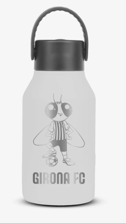 Botella térmica Runbott Girona Fc Sisa 350ml Bl tapón sport