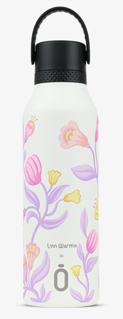 Botella térmica Runbott Mii 600ml Linn Warme Tulip Cream