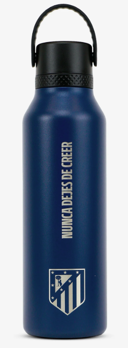 Botella térmica Runbott Mii Atleti Nunca dejes de creer Escudo 600ml Marino