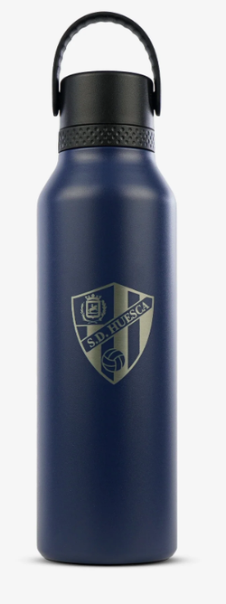 Botella térmica Runbott Mii Sd Huesca Escudo Lema 600ml Marino