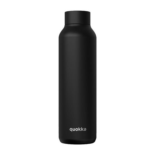Stevige zwarte thermosfles 85Cl Inox Quokka
