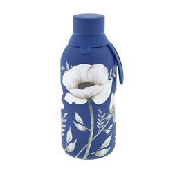 Botella Termo 500 ml Dark Blue Flowers Creative Story