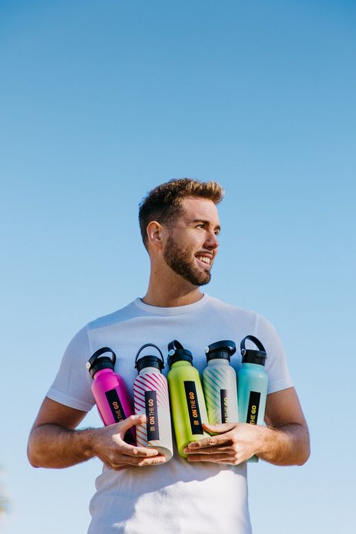 Bottiglia Thermos 750Ml Colori Fluor Iris