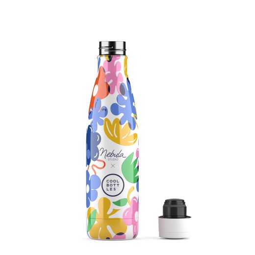 Botella Termo Floral Madness 500 ml Cool Bottle Alta Calidad