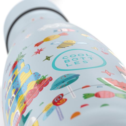 Botella Termo infantil Candy Land 350 ml Cool Bottle Alta Calidad