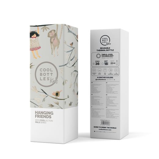 Botella Termo infantil Hanging Friends 260 ml Cool Bottle Alta Calidad