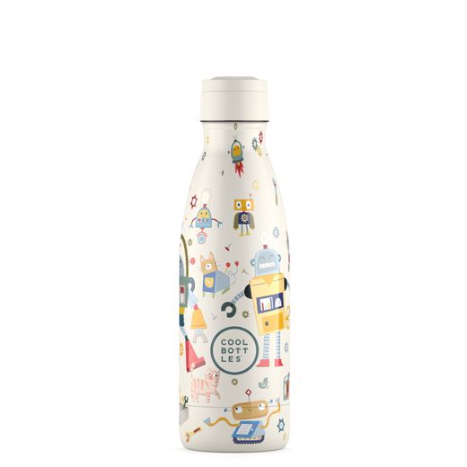 Botella Termo infantil Messy Robots 350 ml Cool Bottle Alta Calidad