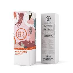 Botella Termo infantil Panda Gang 260 ml Cool Bottle Alta Calidad