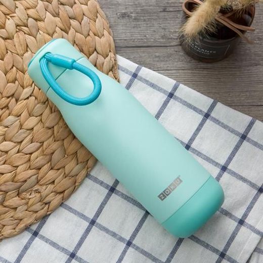 Μπουκάλι θερμός από ανοξείδωτο χάλυβα. 500 ml aqua zoku