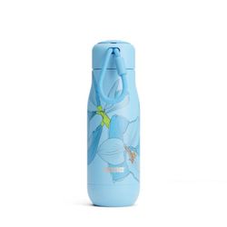 Botella termo inox. 500ml sky lily floral zoku