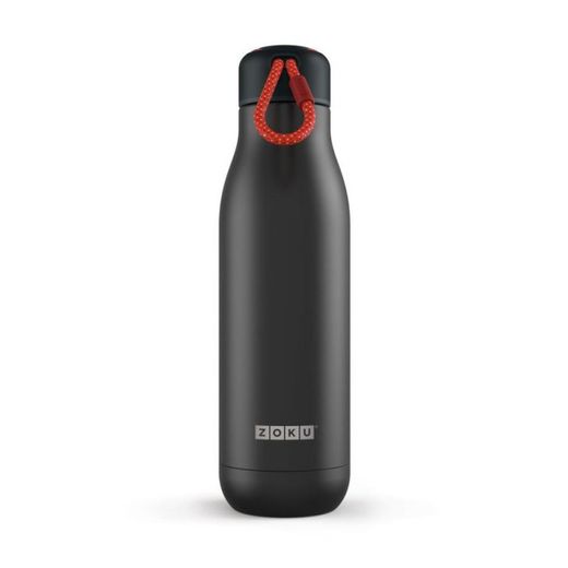 Termosflaska i rostfritt stål. 750ml svart zoku