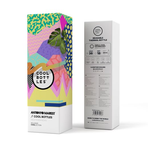 Botella Termo Mediterranean 500 ml Cool Bottle Alta Calidad