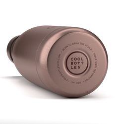 Botella Termo Metallic Rosa 500 ml Cool Bottle Alta Calidad