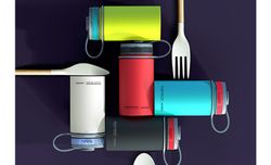 Mini hiker 355ml butelka termosowa w kolorze czarnym asobu