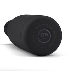 Botella Termo Mono Negro 500 ml Cool Bottle Alta Calidad