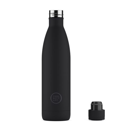 Botella Termo Mono Negro 750 ml Cool Bottle Alta Calidad