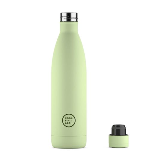 Botella Termo Pastel Green 750 ml Cool Bottle Alta Calidad